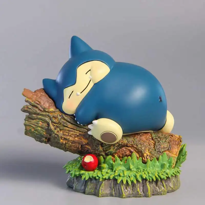 

11cm Pokémon Anime Figures Sleeping Kawaii Snorlax Action Figure Pvc Statue Models Room Ornament Children Gifts Toys