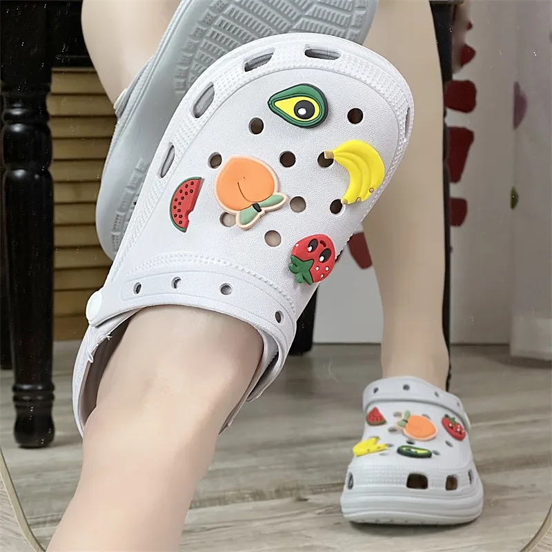 Hot Sale Pink Cute Summer Sandals Women Beach Sandals Non Slip Comfortable Lightweight Outdoor Sandals Woman Zuecos De Mujer