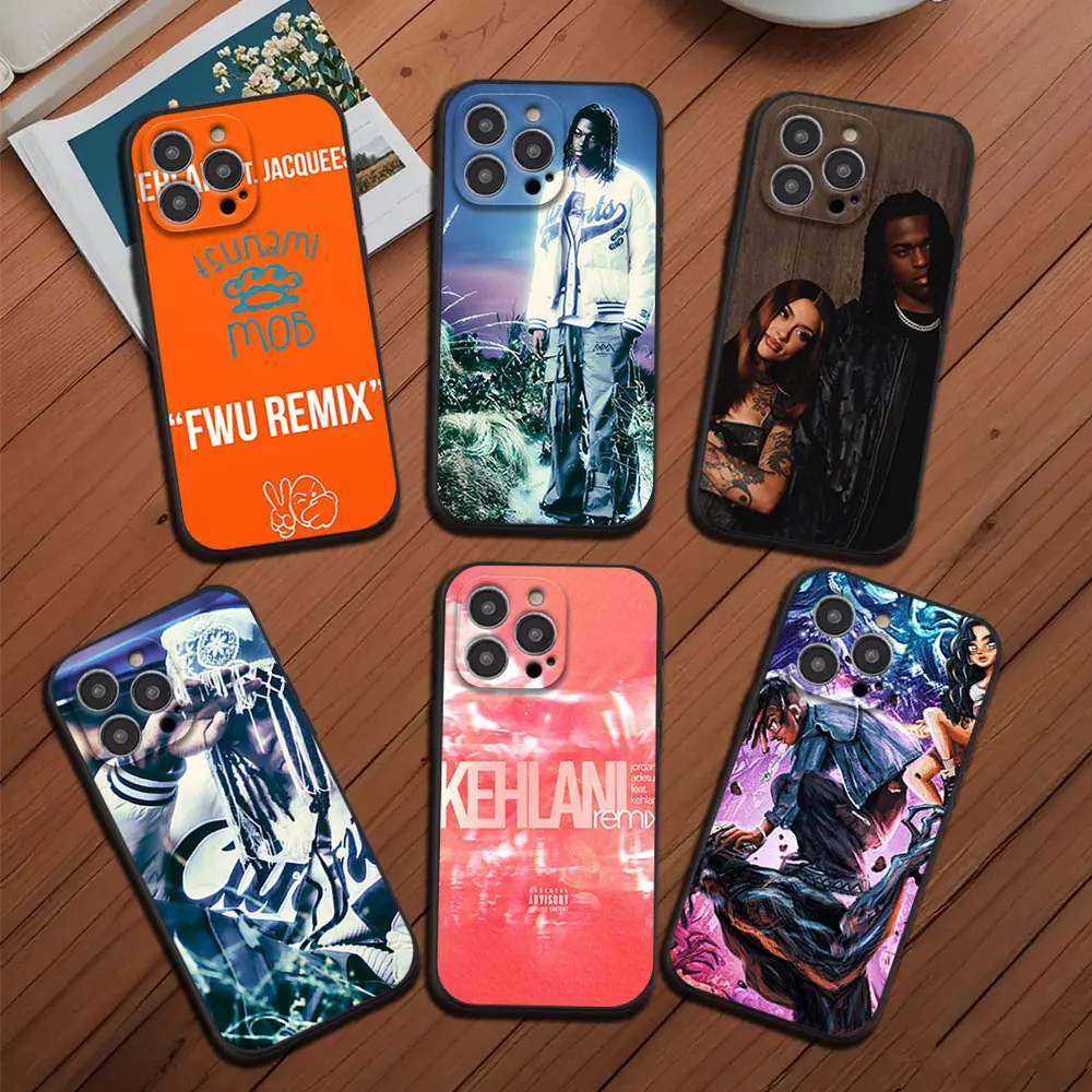 Чехол для телефона Rapper Jordan Adetunji iPhone 12 11 13 14 15 16 Pro Plus черный мягкий силиконовый