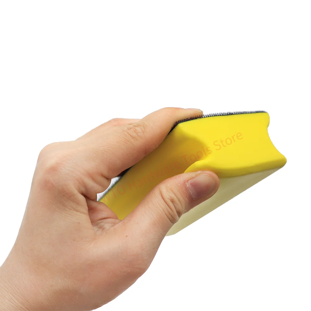 1 шт. 70x120 мм ручной шлифовальный блок прямоугольная подложка с крючком