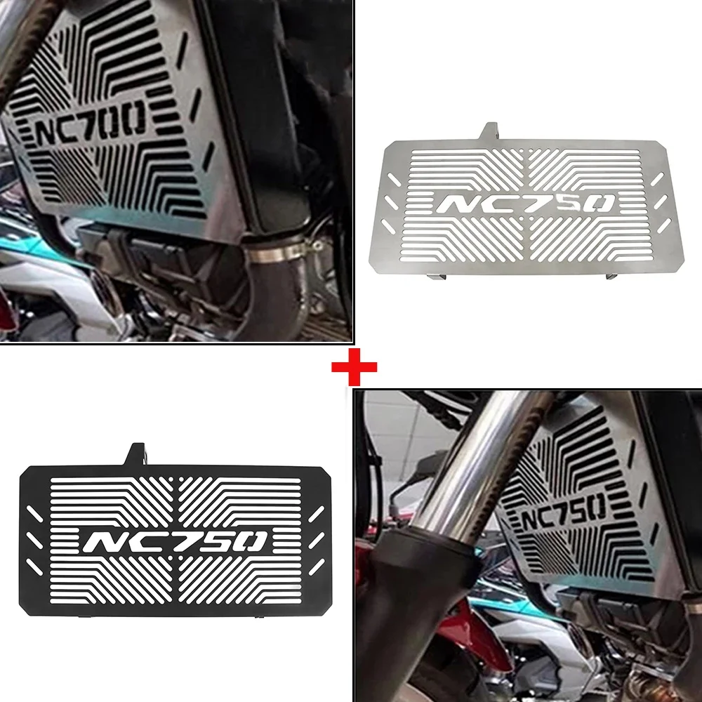 

For HONDA NC750 NC750S NC750X NC 750S/X NC700 2014-2022 Motorcycle Radiator Guard Grille Grill Cooler Cooling Cover Protection