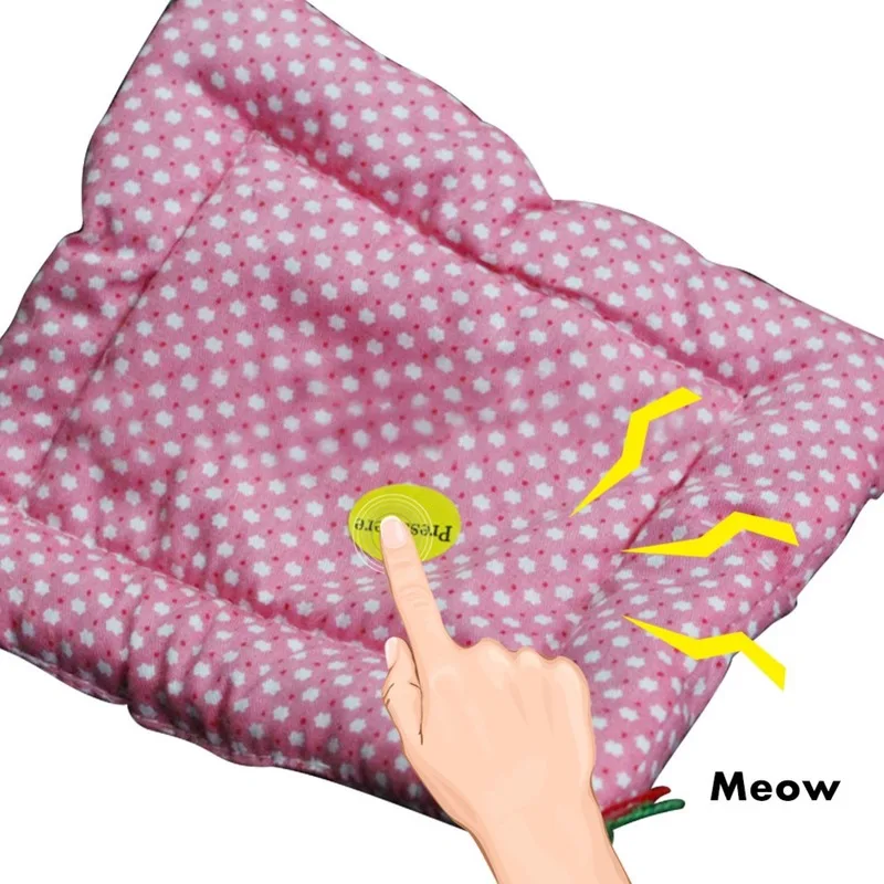 Имитация плюшевой кошки электронный питомец с реалистичными звучающими