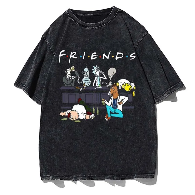 

Модные женские футболки с графическим принтом и надписью, Женская промытая футболка, Женская милая Винтажная футболка, летние топы с коротким рукавом