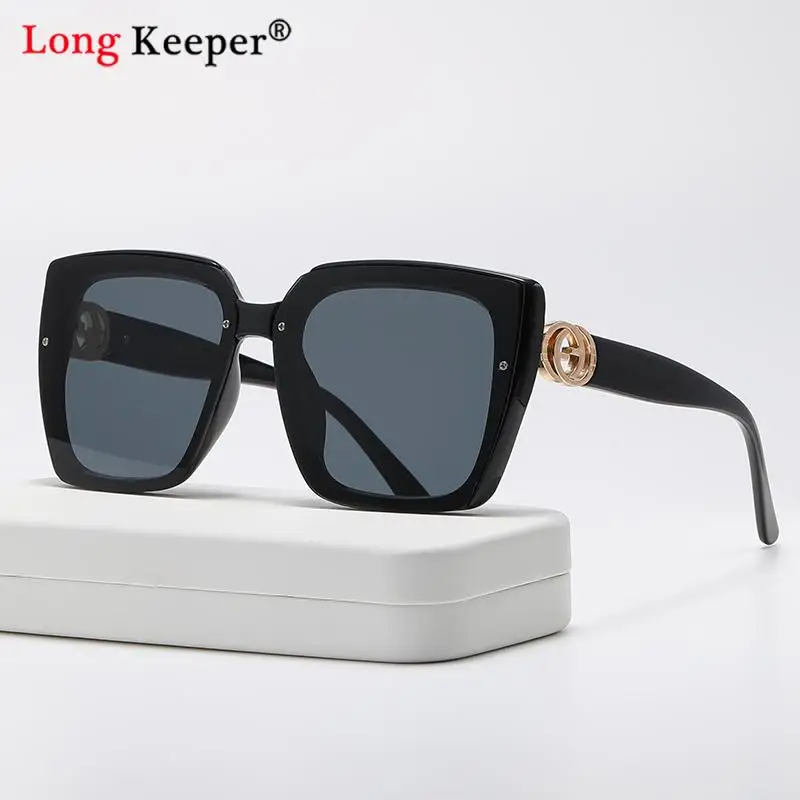 

Y2K Sunglasses for Men Women Fashion Oversize New Square Sun Glasses Vintage Trending Luxury Designer Lentes Uv400 Gafas De Sol