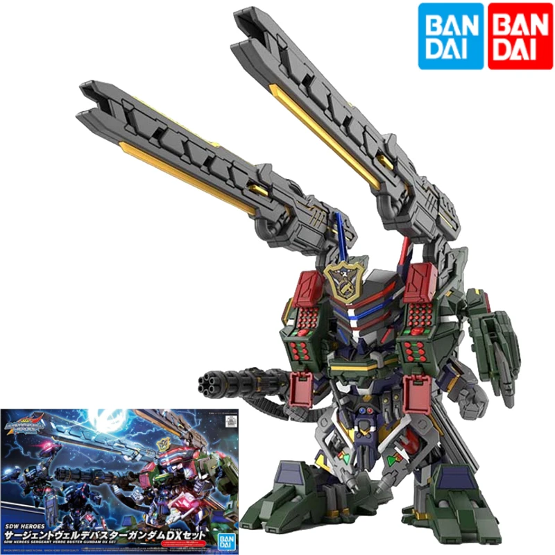 

Bandai Gundam 61991 BB SD 12 SDW полностью оснащенная звезда Изумрудный шторм оригинальная модель пазла игрушки Коллекционные сувениры