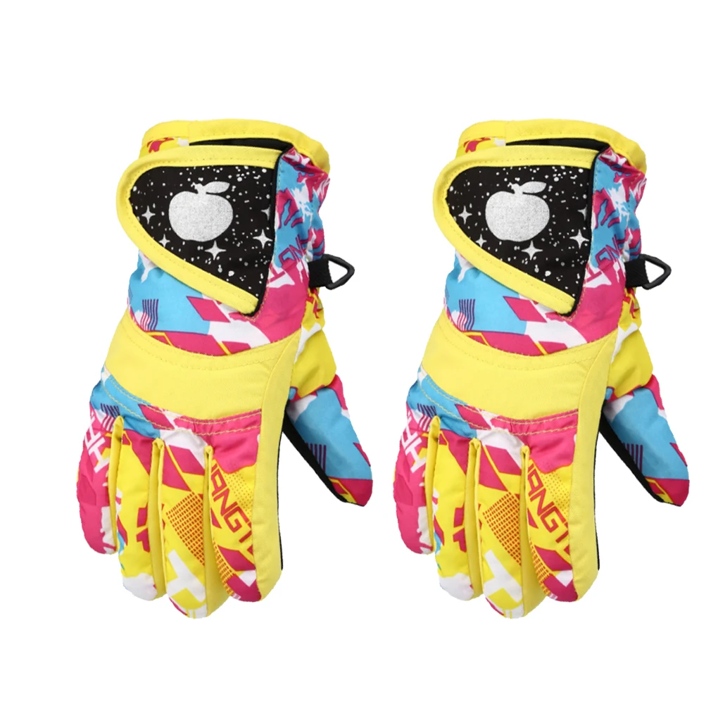 

Keeping-warm Kids Winter Ski Gloves Boys Girls Outdoor Cycling Thermal Glove Clothing Accessory Hands Warming Cover