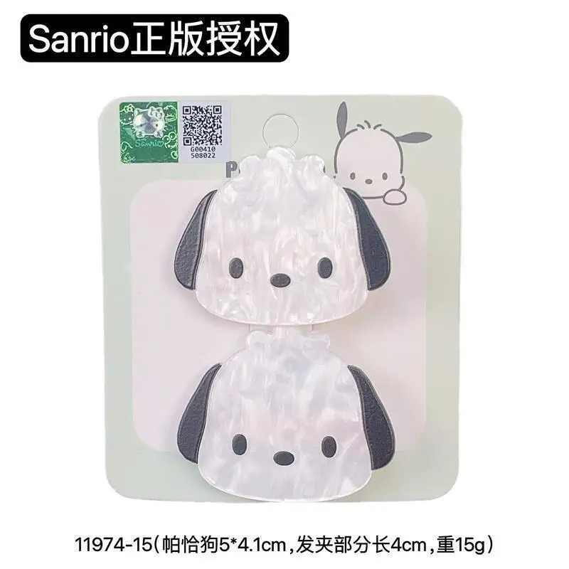 Милая искусственная челка с зажимом My Melody Kuromi Cinnamoroll Purin аксессуары для волос