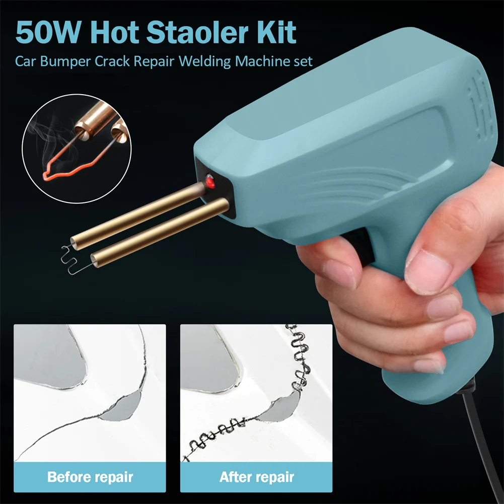 

Mini Hot Stapler Plastic Welding Machine Set 50W Portable Heating Plastic Welding Tool For Car Bumper Repairing Tools Kit