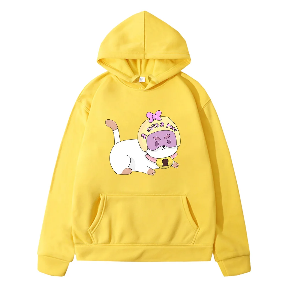 

Puppycat Cute Cat Graphic Hoodies Long Sleeve Boys and Girls Sweatshirts Children Kawaii Cartoon Printing Pullovers Autumn Hoody