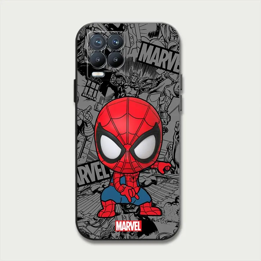 Чехол для телефона с рисунком Marvel Groot Spiderman Google Pixel 8 Pro 6a 7a 8a 6 7 черный мягкий чехол