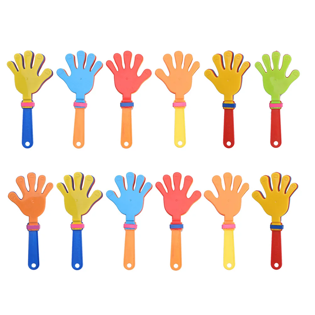 

24 Pcs Kids Goodie Bag Stuffers Clapping Toy Hand Clappers Hands Props Sound Making Concert Plastic Party Cheering Child