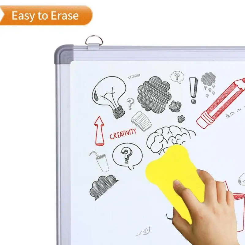 

10pcs Magnetic Small Whiteboard Dry Erase Sponge Erasers Dry Erasers Whiteboard Erasers For Classroom Home Office L3v5