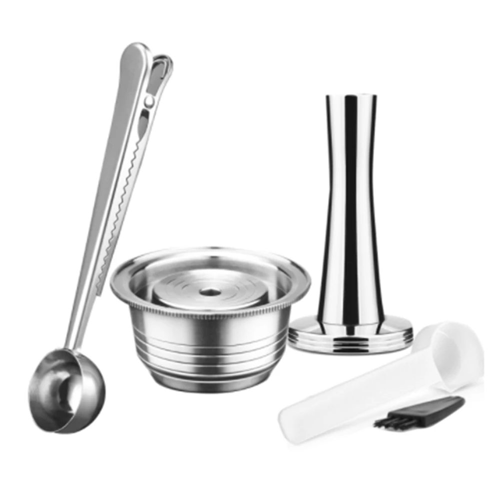 

Многоразовые капсулы Vertuoline из нержавеющей стали для Nespresso Vertuo, фильтр для кофе, эспрессо для Vertuo Plus