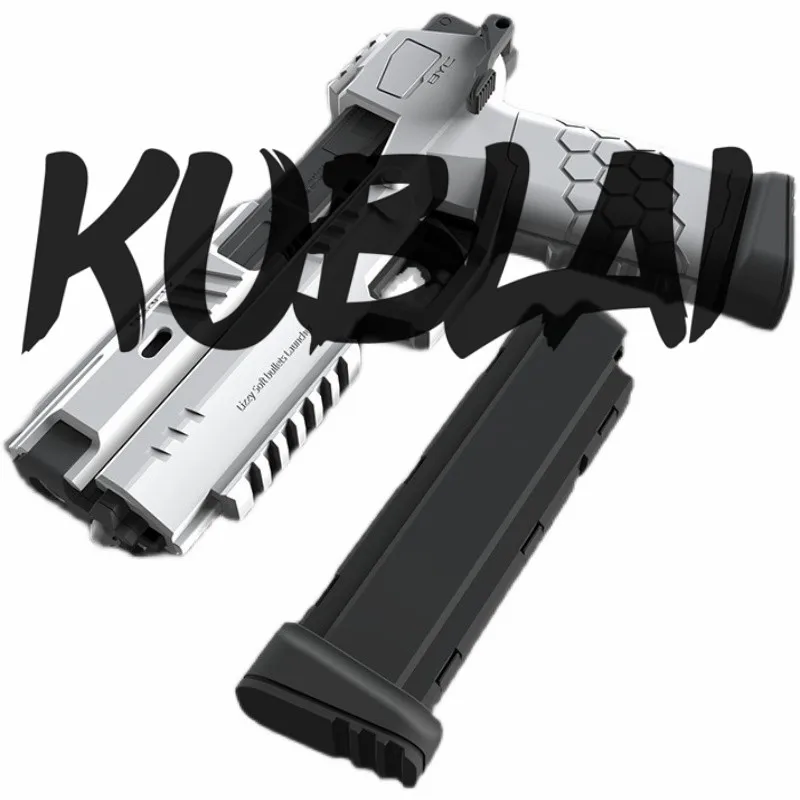 

KUBLAI Cyberpunk 2077 Lizzie Gecko1.0 Nerf Pistol Injection Moulding Gecko Toy
