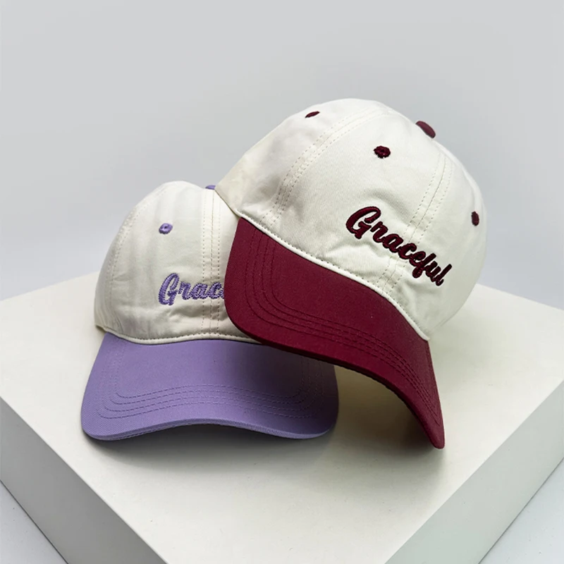 Новинка унисекс корейский стиль с надписью Одноцветный блочный дышащий уличный