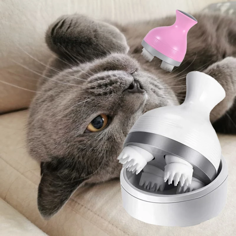 

Multifunctiona Pet Scalp Massager Portable Scalp Stimulator for Hair Growth Cat Dog Massagers Vibrating Scalp Body Deep Massages