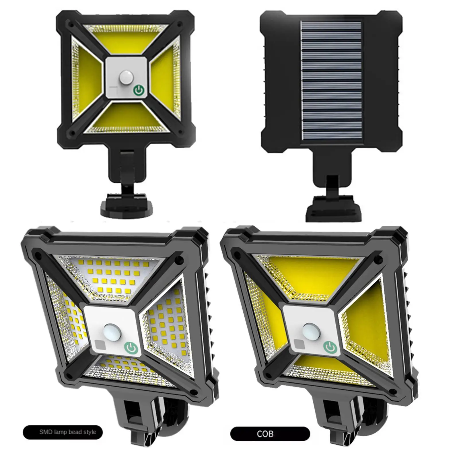 

Waterproof LED Solar Motion Sensor Lights Outdoor Sunlight Solar Powered Street Wall Lamp For Garden Decoration