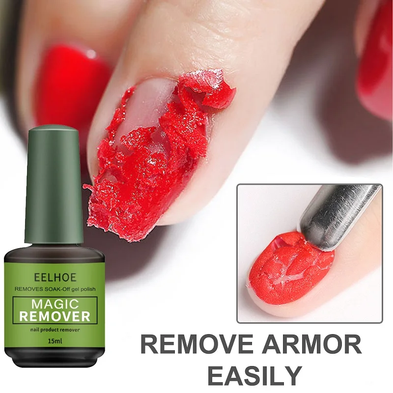 

Nail Gel Remover Magic Remover Nail Polish Gel Soak off Delete Primer Acrylic Semi Permanent Clean Degreaser For Nail Art Lacque