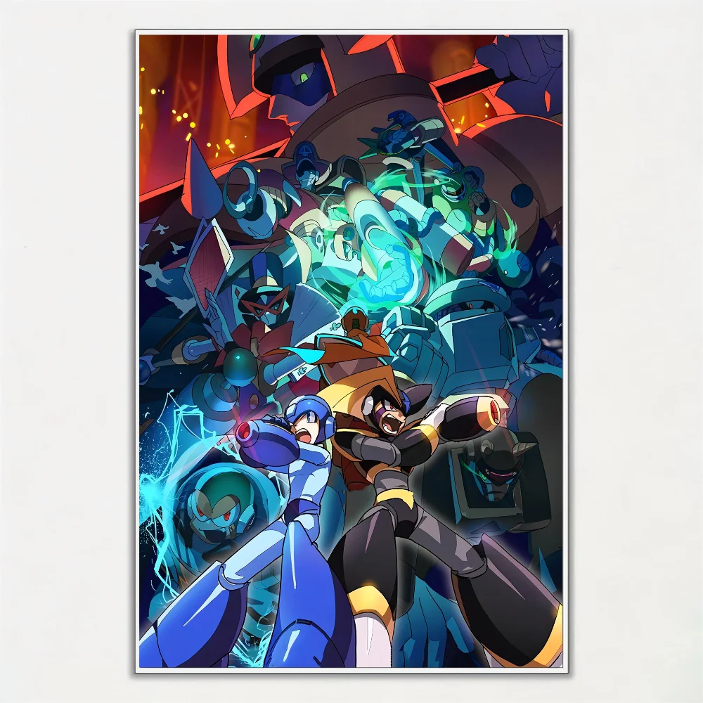 Рокман Мегаман игровой постер настенное искусство домашний декор комнаты
