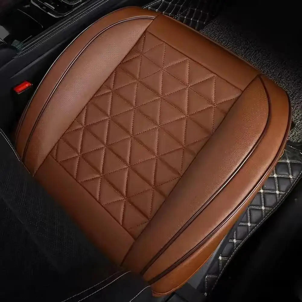 Новый передний автомобильный чехол из искусственной кожи защитная подушка для