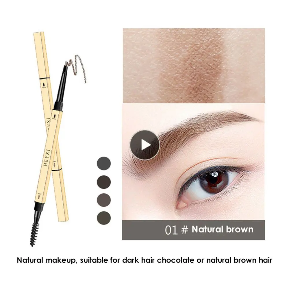 

Waterproof And Durable Makeup Eyebrow Pen Lasting Paint Eyebrows Eyebrow Pencil 5-color Natural Makeup Automatic Brow Pencil