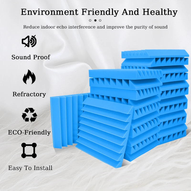 Настенные панели TOUO 6-24 шт. для KTV комнатная акустическая подкладка из пены