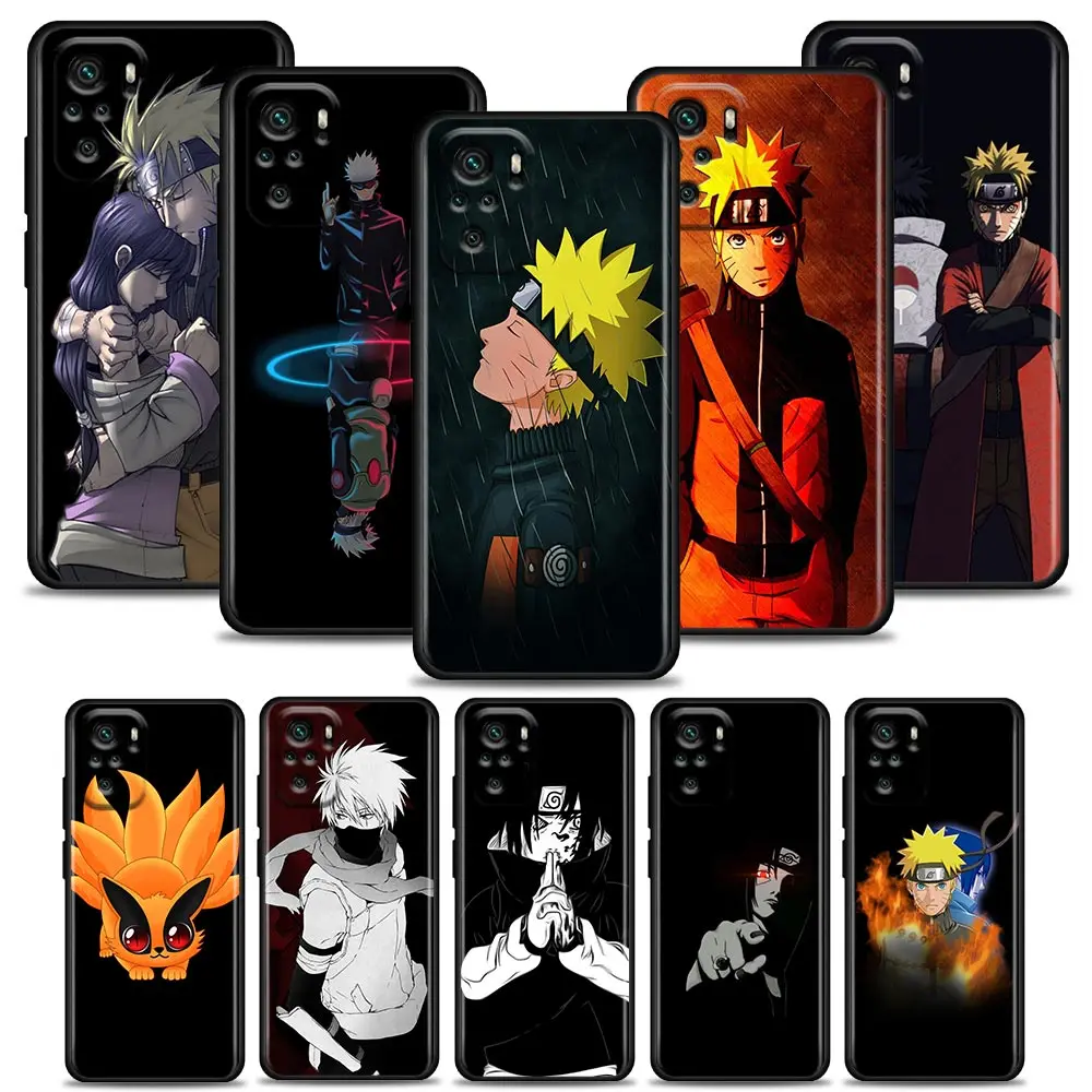 

Cute Anime Uzumaki Naruto Phone Case for Redmi 6 6A 7 7A 8 8A 9 9A 9C 9T 10 10C K40 K40S K50 Pro Plus TPU Case BANDAI