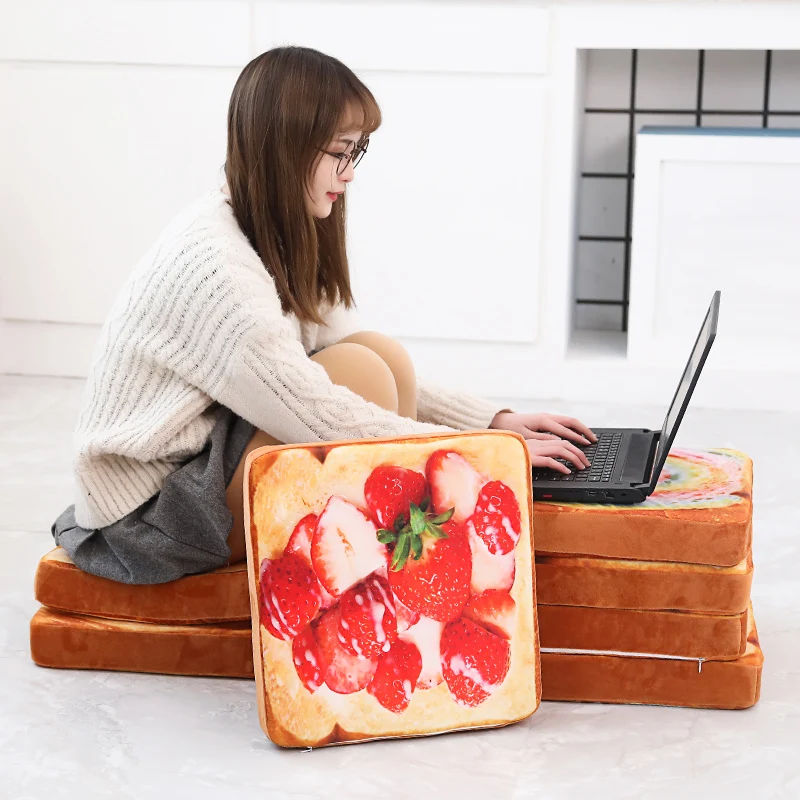 Креативная имитация тоста плюшевые игрушки мягкая подушка Реалистичная еда