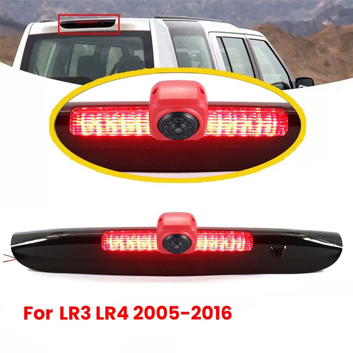 Автомобильная камера заднего вида третья Тормозная фотокамера для Land Rover Discovery 3 4