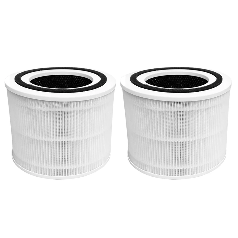 

2PCS Filter Elements For LEVOIT CORE 300 Air Purifier High Efficiency Filter Filter Elements Accessories