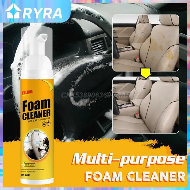 

Universal Leather Clean Wash Uv Protection Multi-purpose Multifunctional Leather Plastic Cleaning Supplies Portable Foam Cleaner