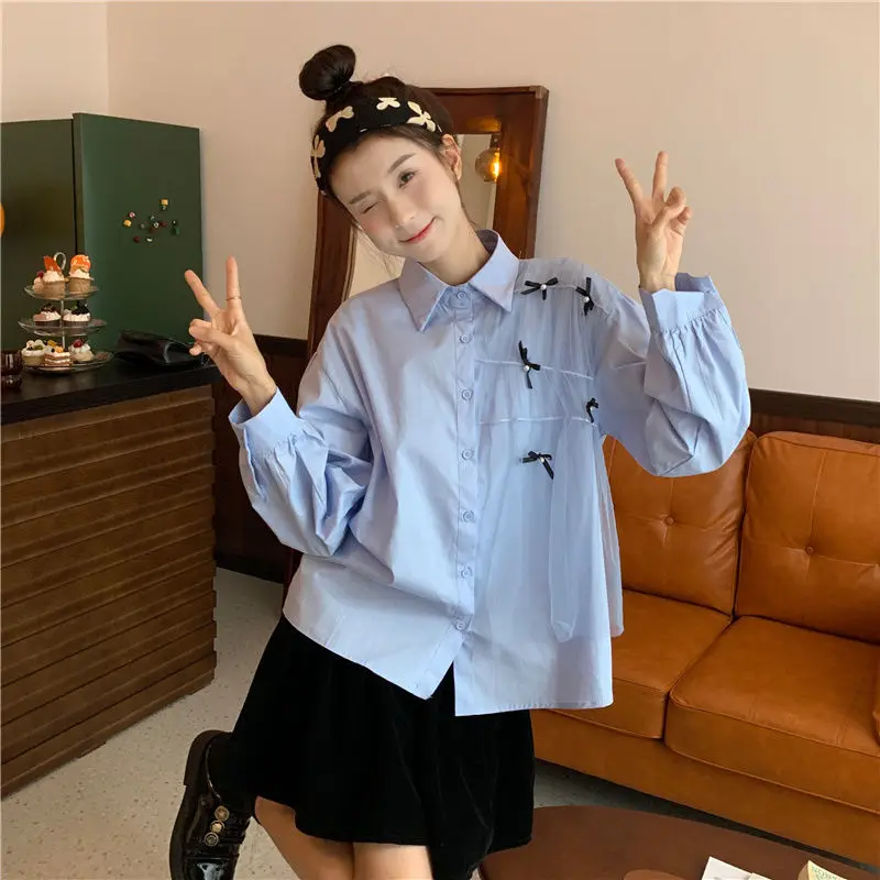 

Fashion Female Elegant Bow Blouses Chiffon Collar Casual Shirt Office Ladies Blouse Summer Blouses for Women A50
