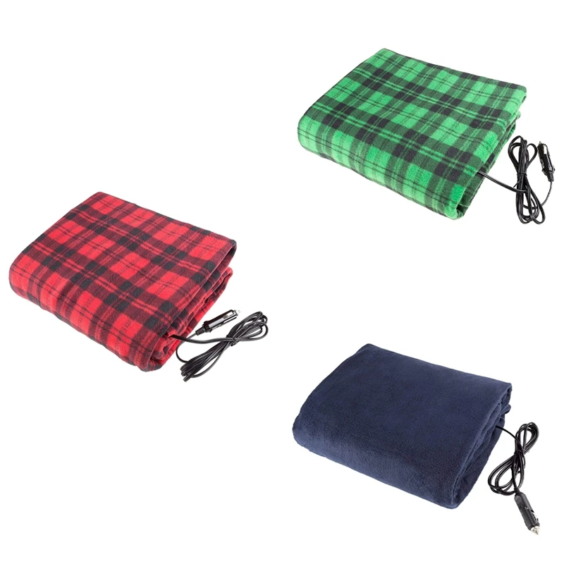 

Электрическое автомобильное одеяло 43X60 дюймов 3-скоростное одеяло с быстрым нагревом для кровати, дивана, автомобиля