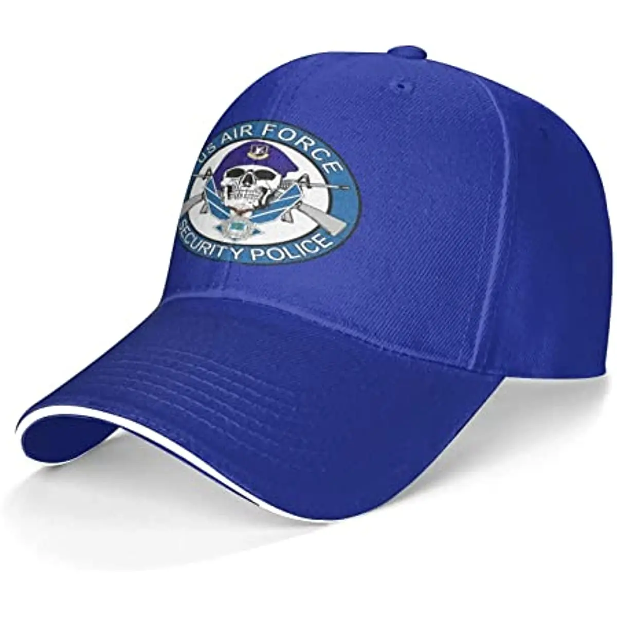 

Us Air Force Security Snapback Unisex Sandwich Cap Fishing Outdoor Sport Baseball Cap Sun Caps Denim Four Seasons