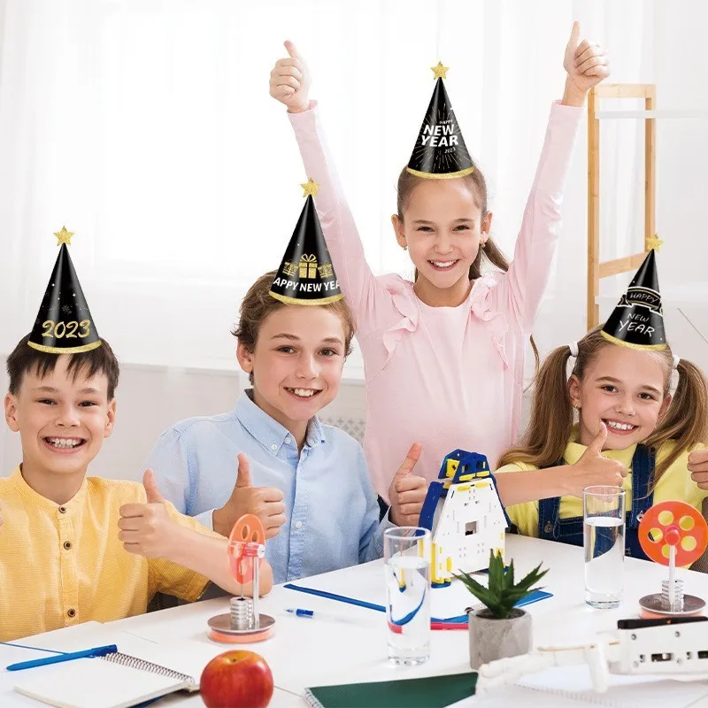 Лазерная кружевная бумажная шляпа для взрослых и детей на день рождения