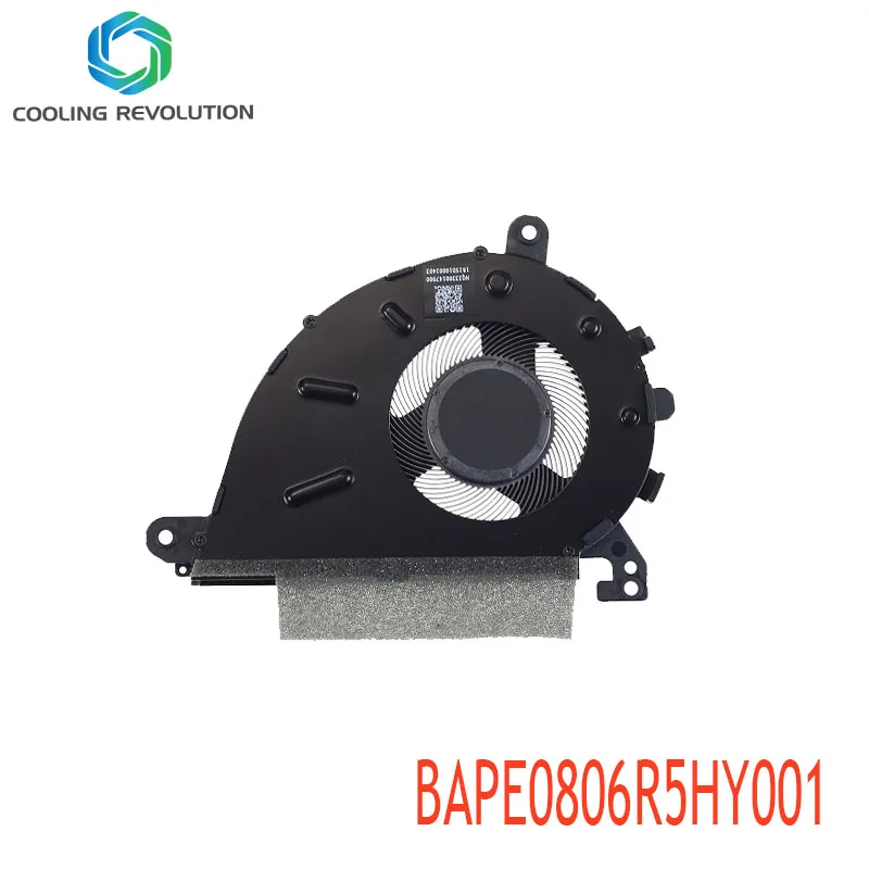 Фото Вентилятор для охлаждения процессора ноутбука ND55C41 DC5V 0.5A 4Pin для HP 14-DQ 15S-FQ 15S-EQ 340S G7 №1