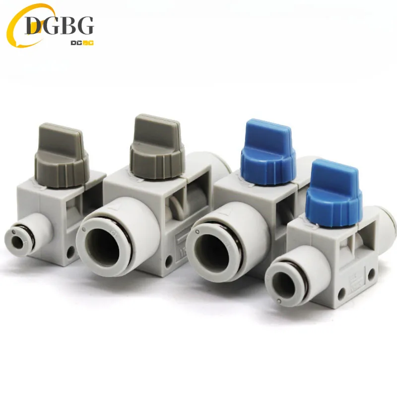 Тип SMC Пальцевой клапан серии VHK VHK2 VHK3 с выхлопным фитингом в одно касание