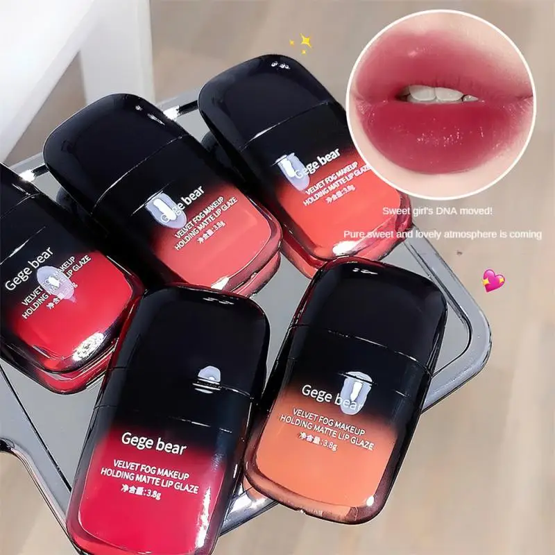 

Водостойкая грязевая косметика для губ увлажняющая жидкая губная помада 5 цветов, макияж губ, Мягкий туман, глазурь для губ, стойкий цветной Блеск для губ