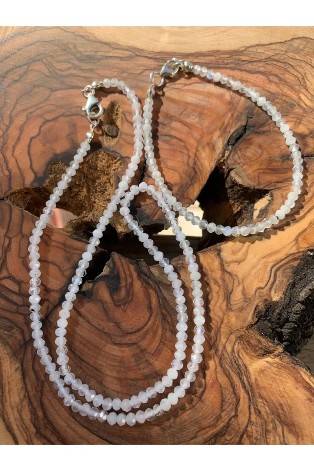 

Женское модное ювелирное изделие, ожерелья и браслет из лунного камня