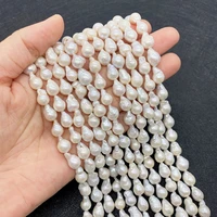aaa grade baroque irregular tear beads natural freshwater pearls 7 8mm charm diy necklace earrings jewelry making accessories