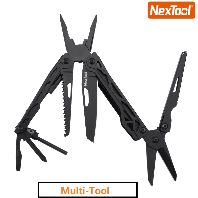 

Nextool 10 In1 Tools Multifunctional Tools Blade Folding Pliers Camping Hiking Cycling Portable Scissors Opener Nextool