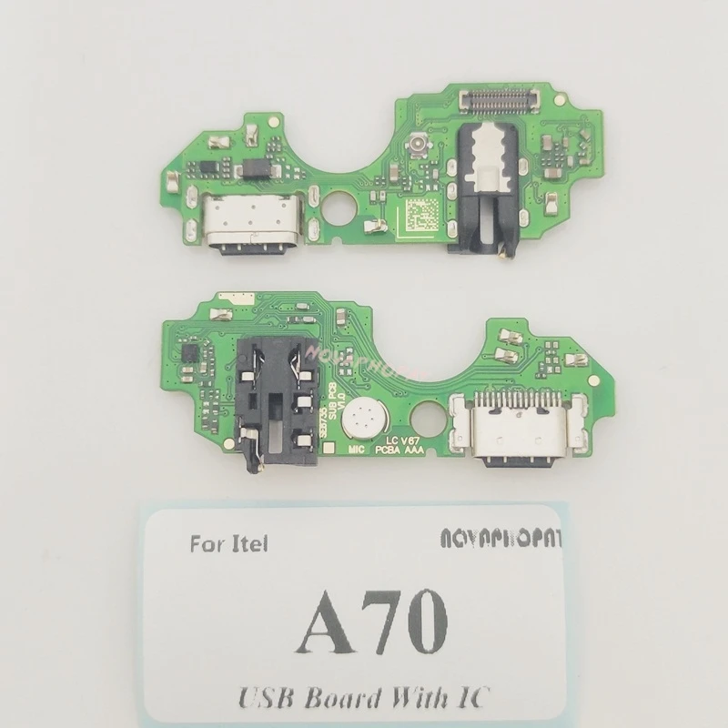 Для Itel A70 A665L USB док-станция зарядное устройство разъем для наушников аудио