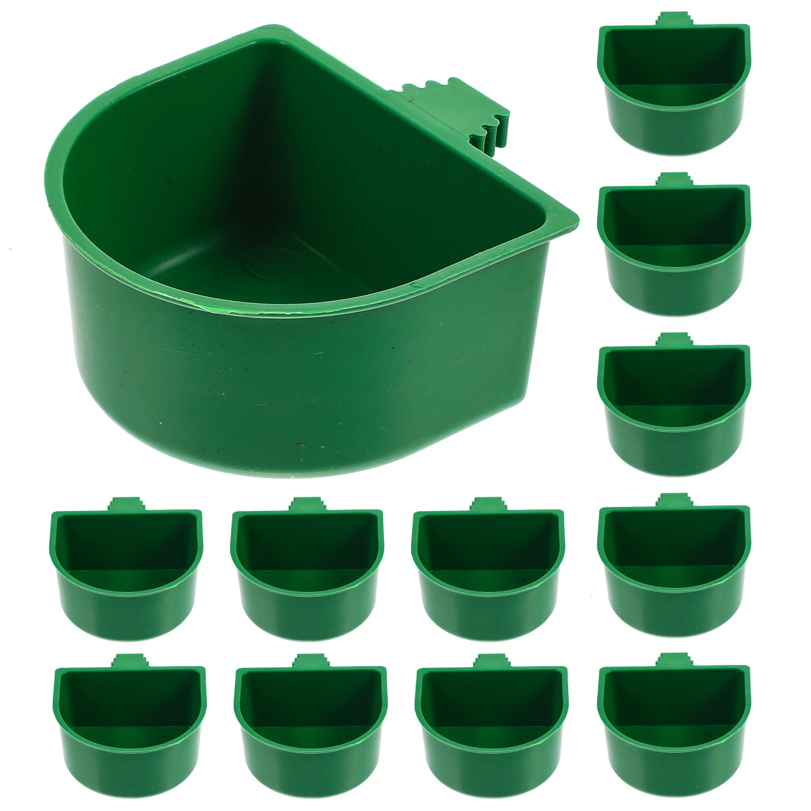 

20Pcs Indoor Cage Reusable Parrots Bird Cage Feeder Cage Bowl Bird Bowl Bird Cage Box for Cage Pets Birds Parrots