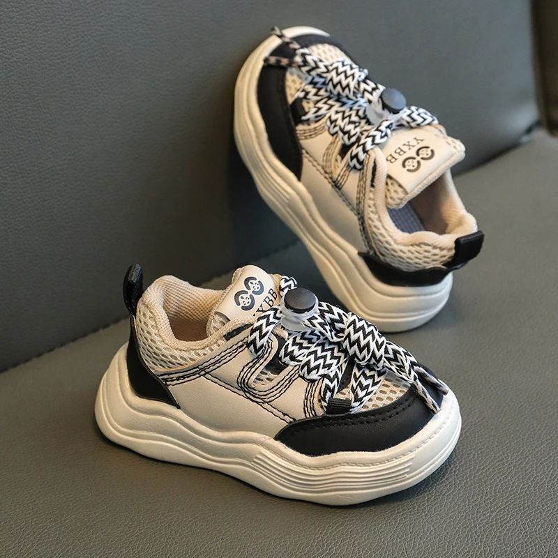 

1-5 Years Old 3 Spring and Autumn Children's Sports Shoes Soft Bottom Boy's Sneakers Mesh Girl's Shoes Baby Boy