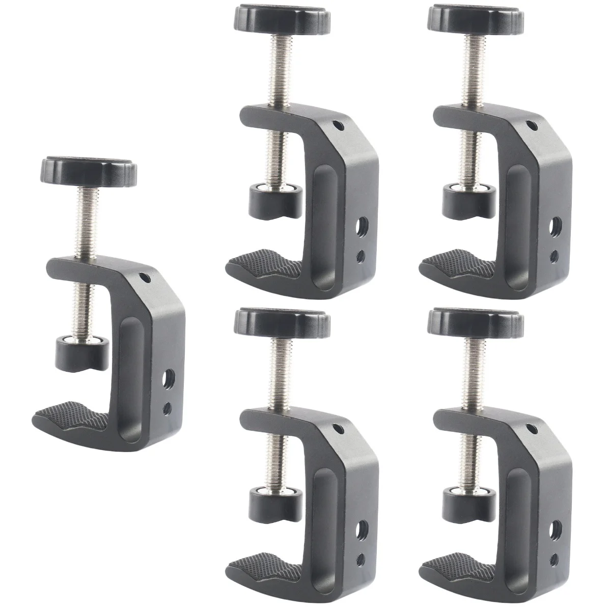 

C Mount Camera Clip Clamp Clamps Adjustable Bracket Holder Fixing System Heavy Duty Table Stand Flashlight Desktop Tabletop