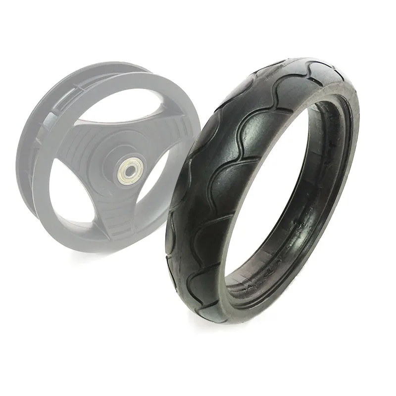 Колесная шина для детской коляски, совместимая с большинством детских шин, 15-17 см, 18-20 см, Полиуретановая шина, аксессуары для детской коляски