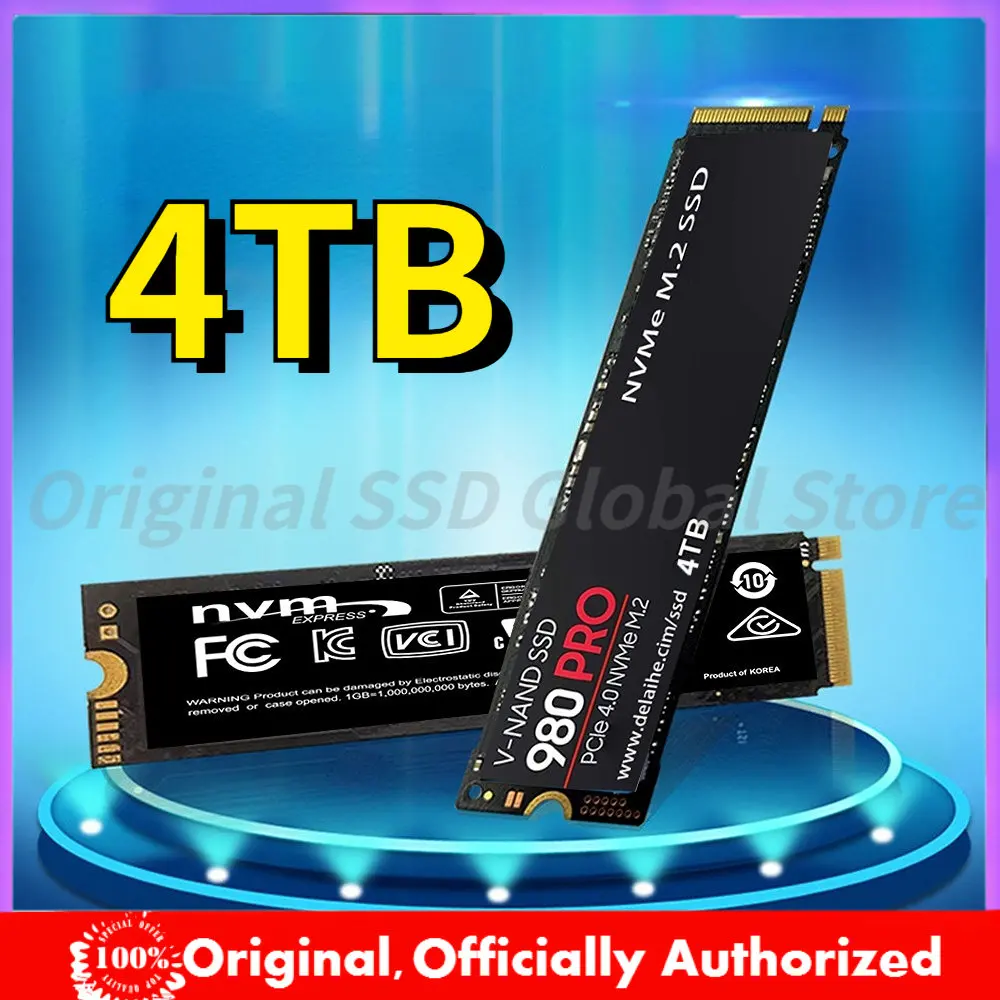 

Original 980 Evo Plus 980PRO 980 PRO M.2 SSD 4TB 1TB 2TB Nvme Pcie Internal Solid State Hard Drive Inch Laptop Desktop TLC PC