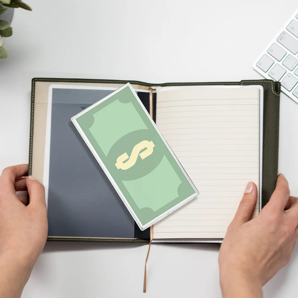 8 шт. органайзер для денег чехол сбора штампов коробка банкнот витрины подставка