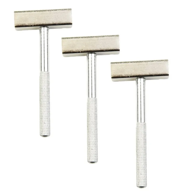 

Easy To Grip Grinding Wheel Dresser Diamond Dressing Tool Grinder Silver Steels Fast Sanding Stone Dresser Bench