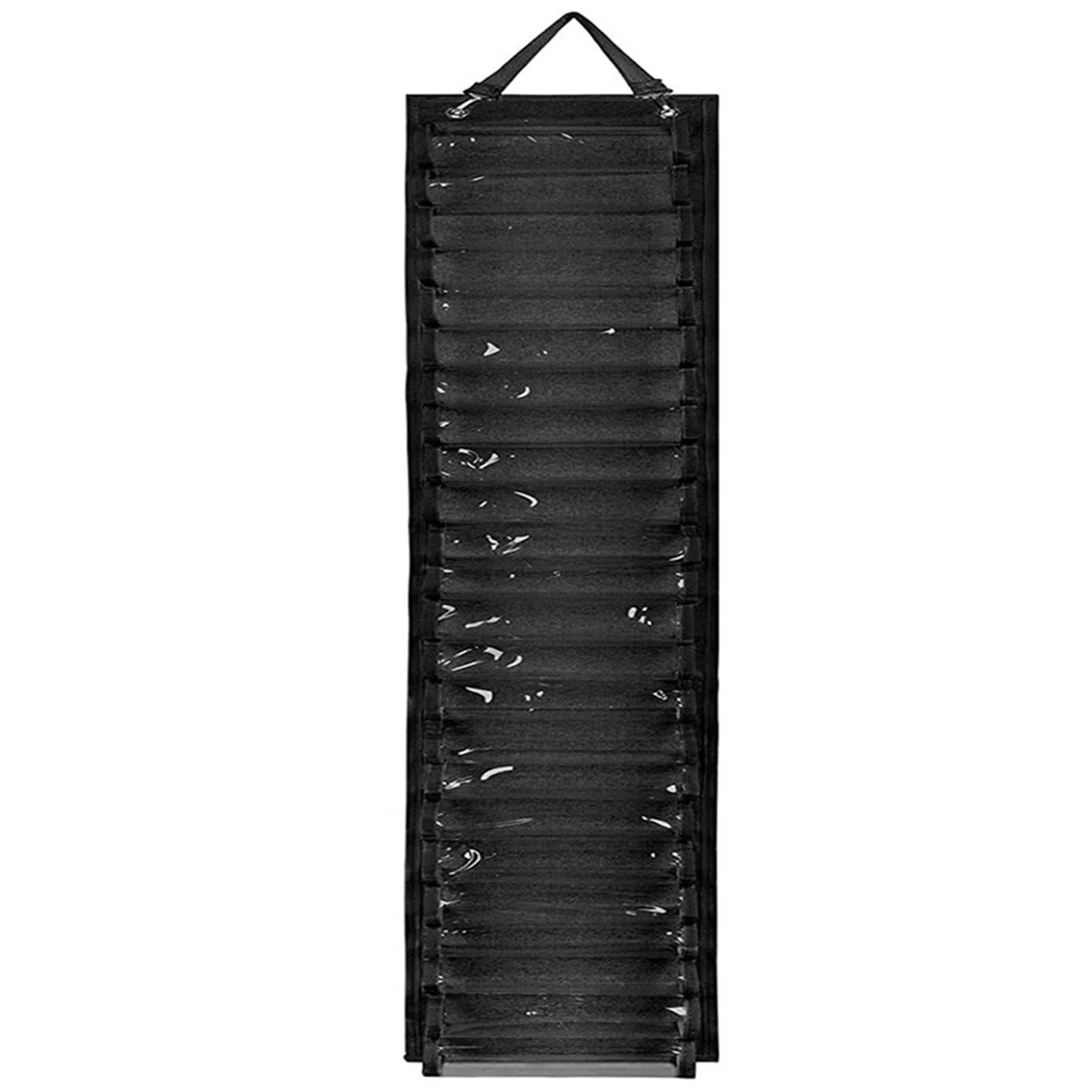 

Closet Hanging Holder With 48 Roll Compartments DIY Wall Mount Craft Thermal Transfer Film Storage Vinyl Organizer Rack